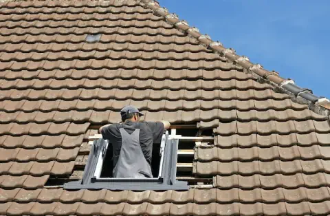 Pose de velux - Vecoux